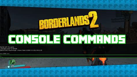 borderlands 2 console commands